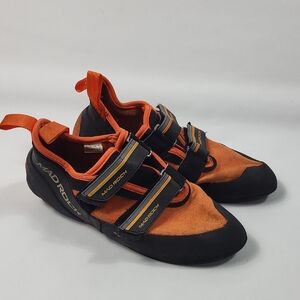 Mad Rock Orange and Black Climbing Shoes Size 9.5